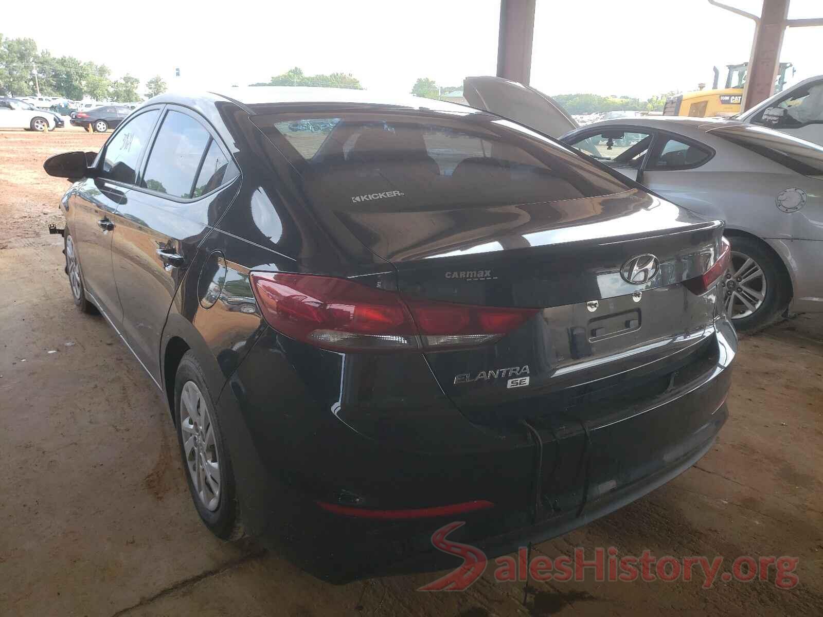 5NPD74LF4JH331687 2018 HYUNDAI ELANTRA