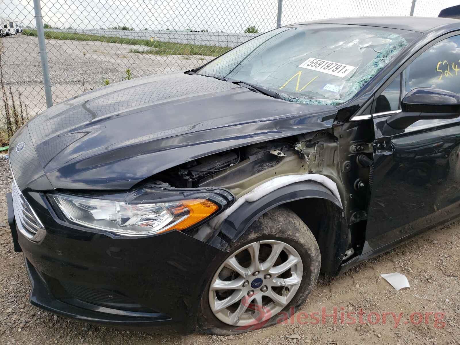 3FA6P0G76HR252300 2017 FORD FUSION