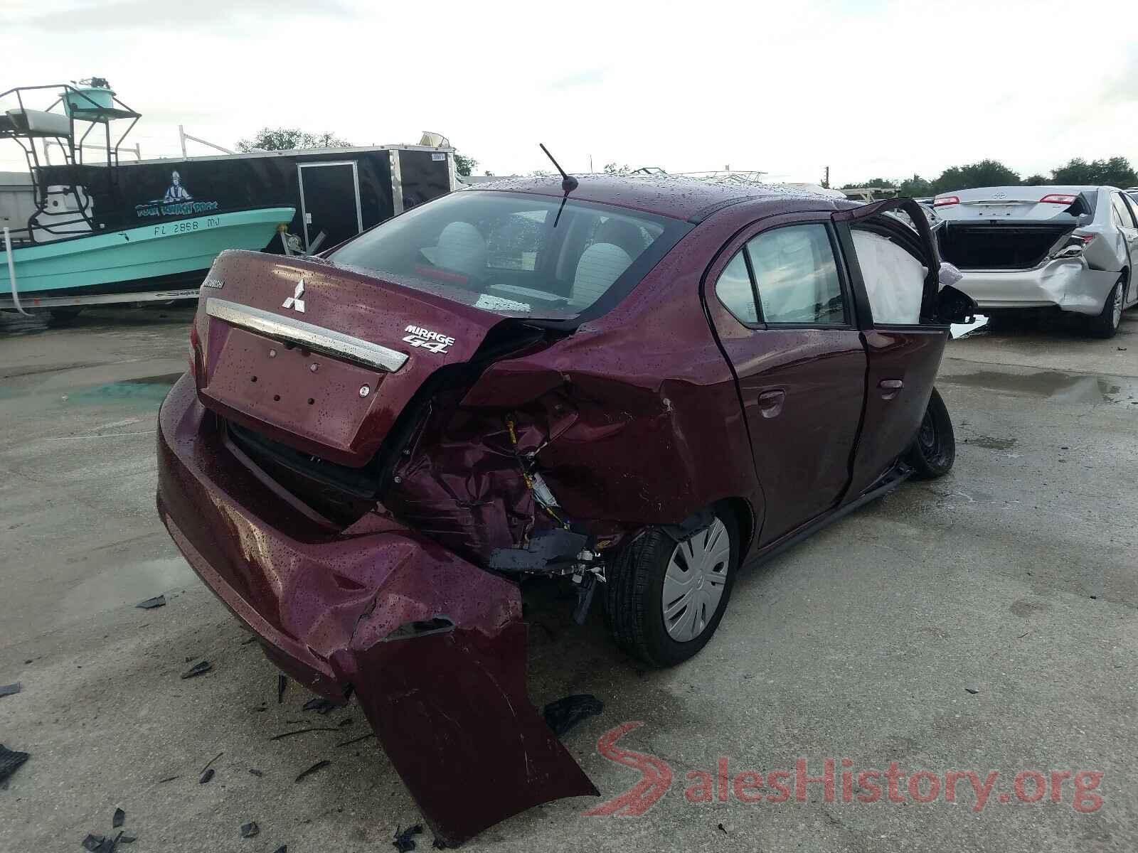 ML32F3FJXKHF07085 2019 MITSUBISHI MIRAGE