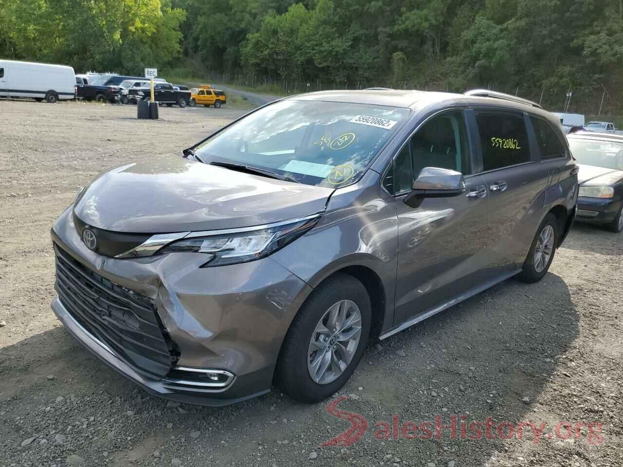 5TDJRKEC2NS103546 2022 TOYOTA SIENNA