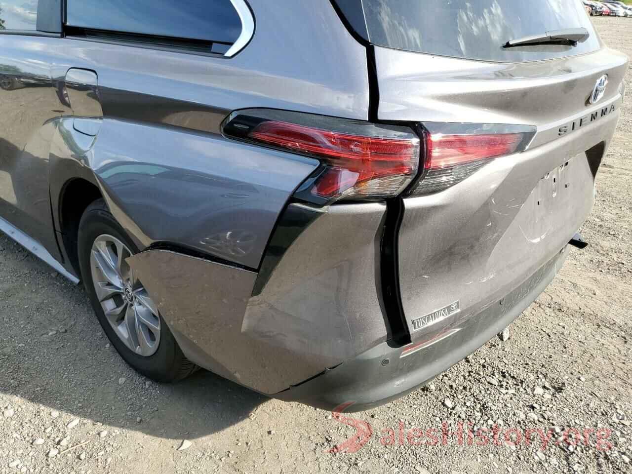 5TDJRKEC2NS103546 2022 TOYOTA SIENNA