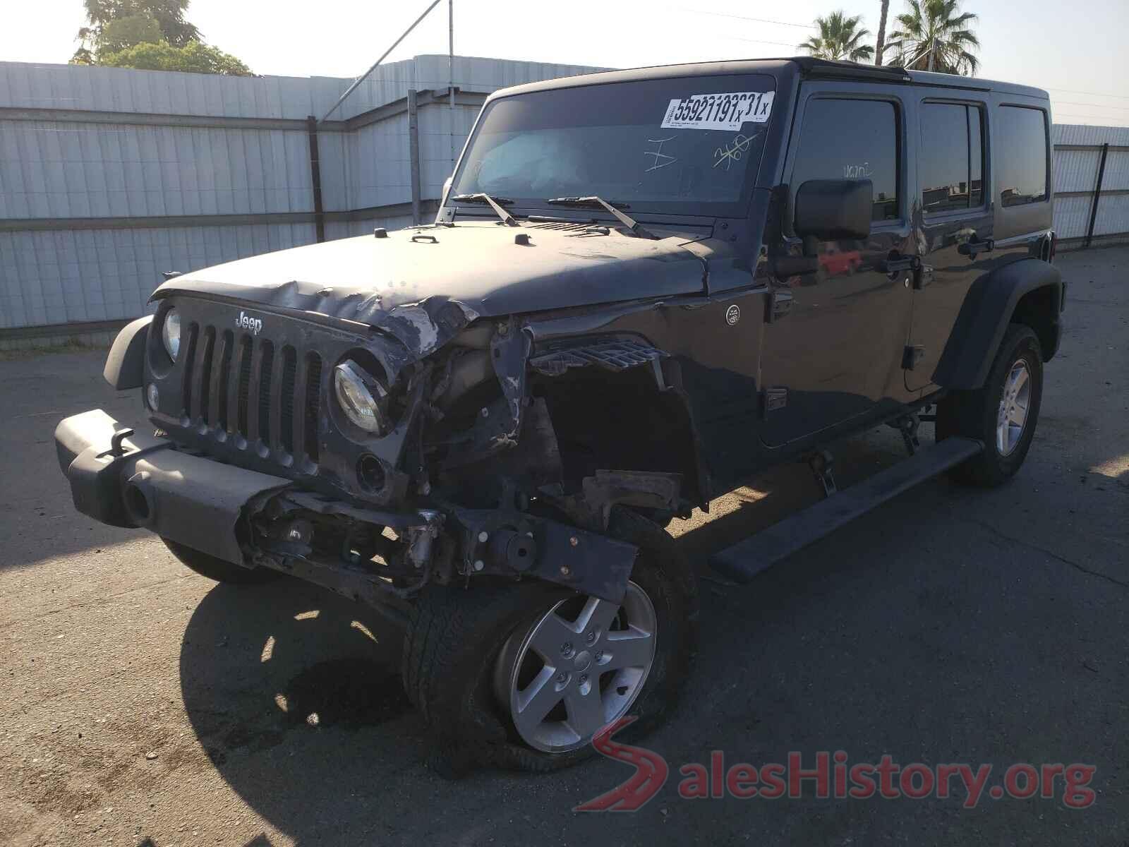 1C4BJWDG1GL215783 2016 JEEP WRANGLER