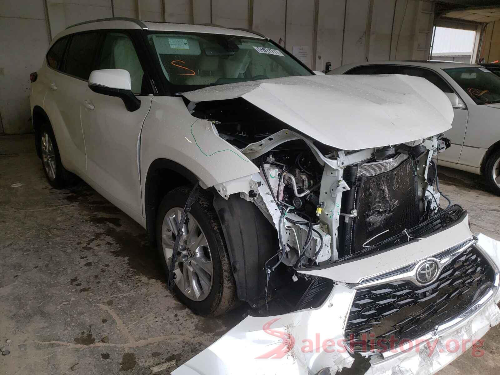 5TDDZRBH0MS524086 2021 TOYOTA HIGHLANDER