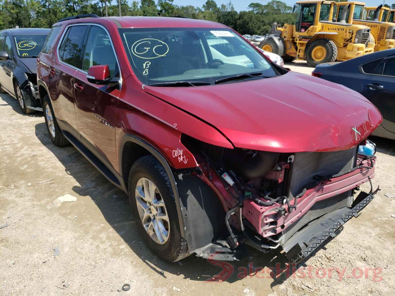 1GNERGKW8KJ279899 2019 CHEVROLET TRAVERSE