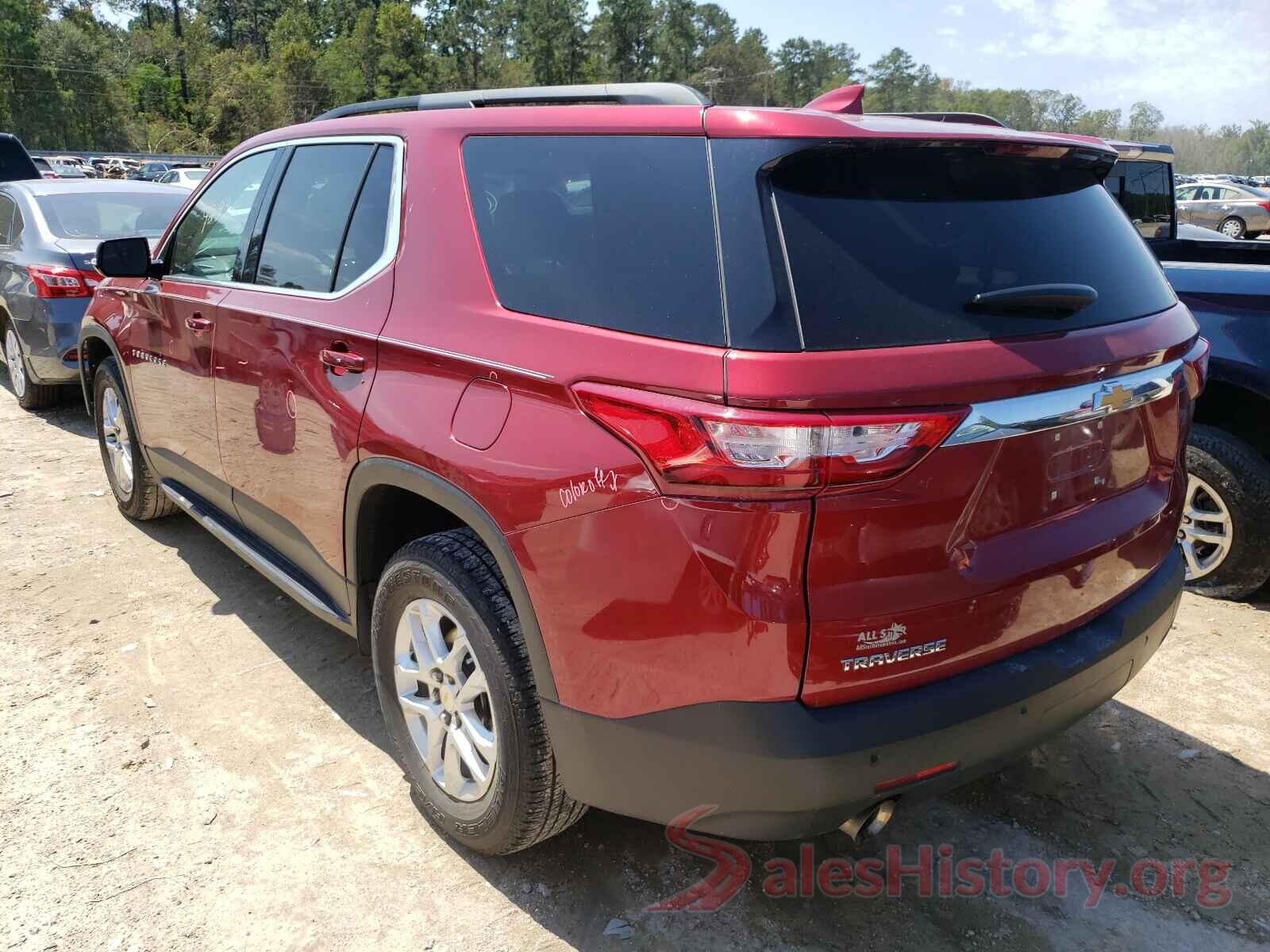 1GNERGKW8KJ279899 2019 CHEVROLET TRAVERSE