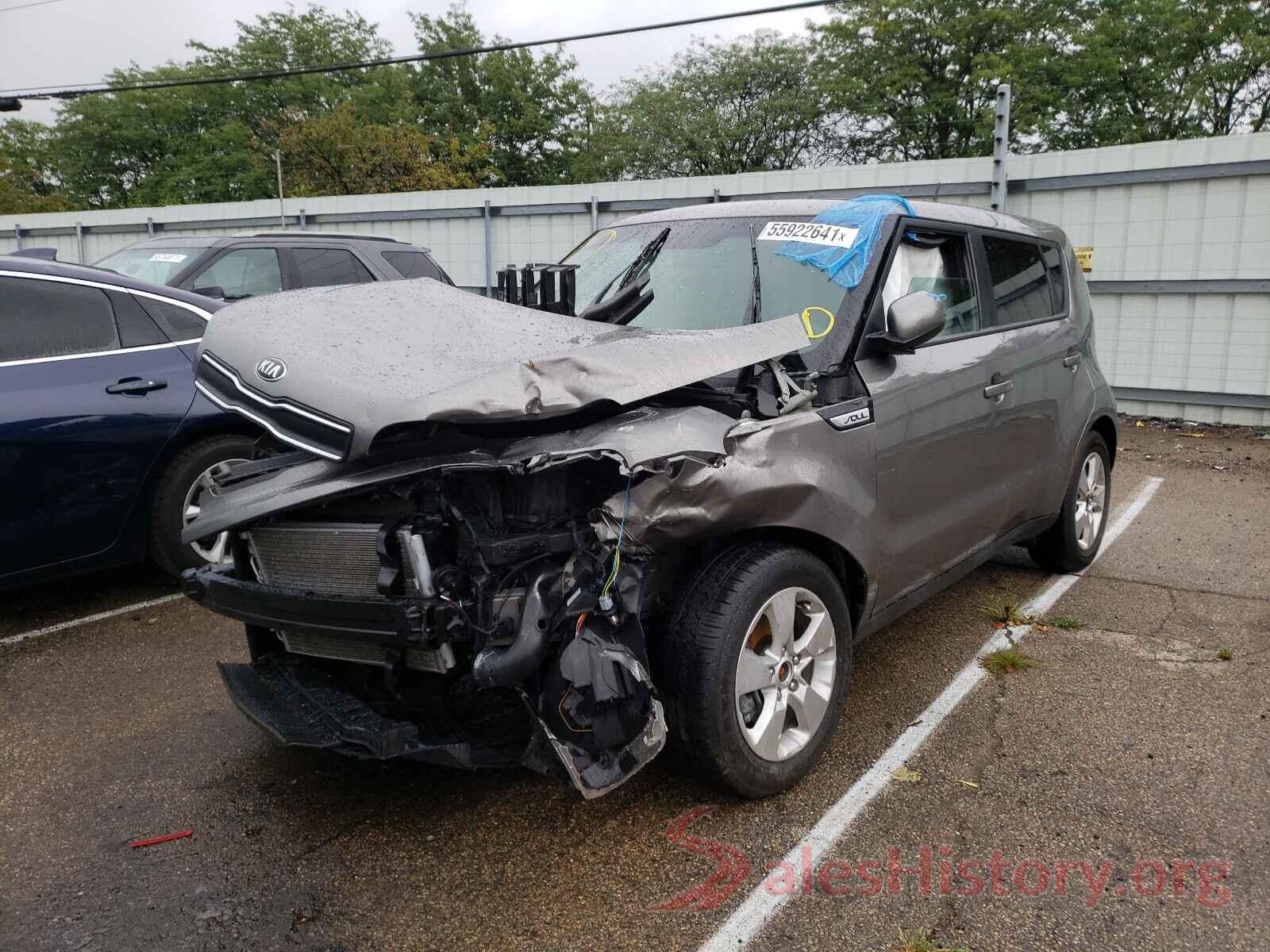 KNDJN2A25H7496434 2017 KIA SOUL