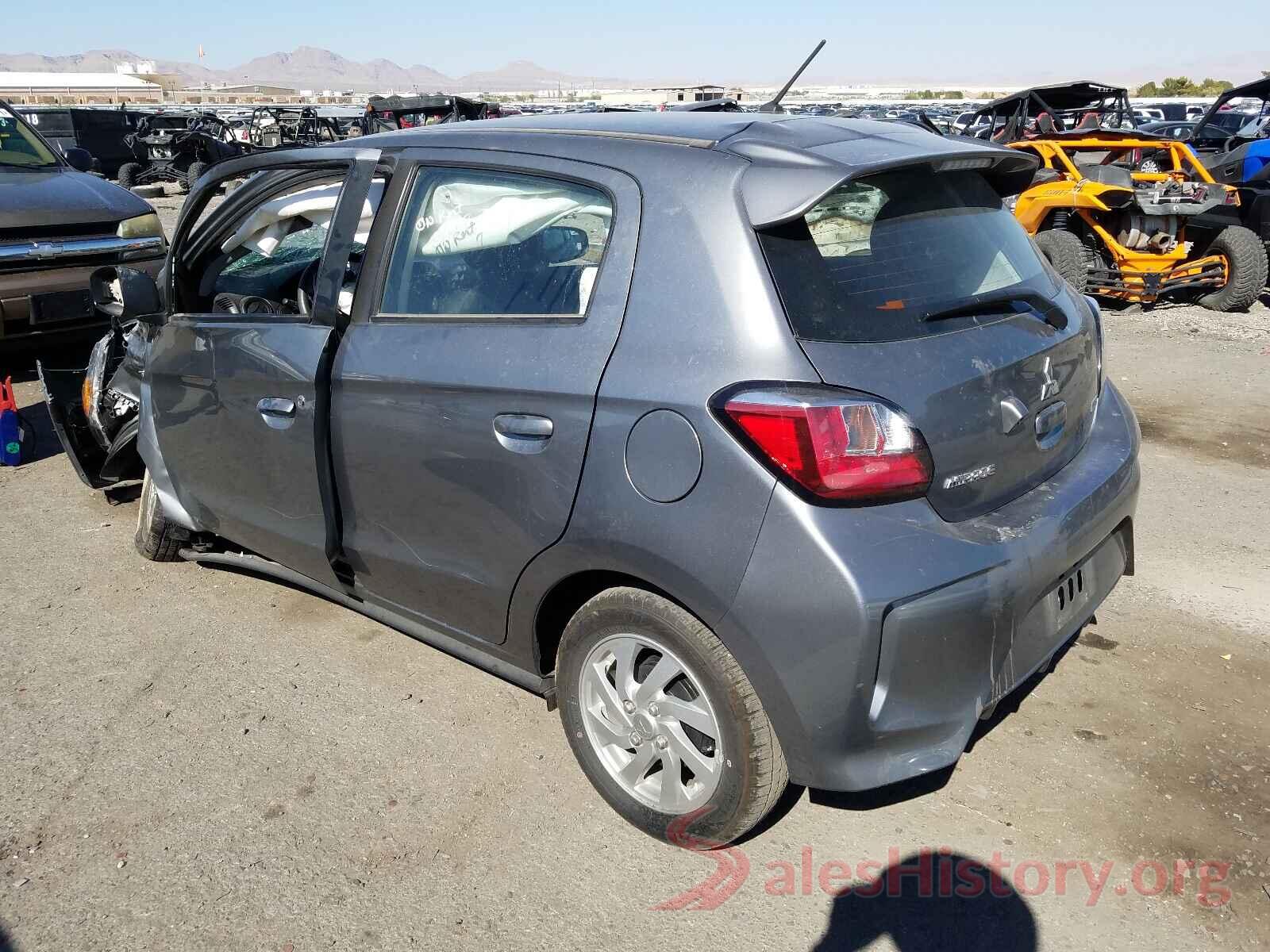 ML32AUHJ3MH004208 2021 MITSUBISHI MIRAGE