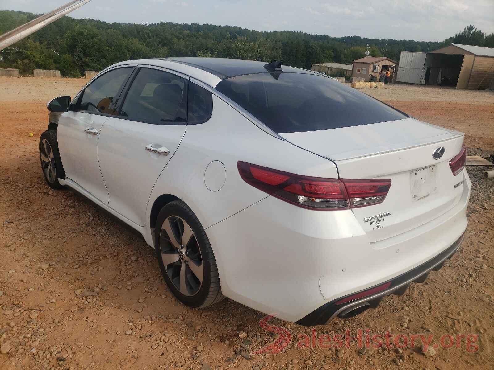 5XXGW4L22GG027341 2016 KIA OPTIMA