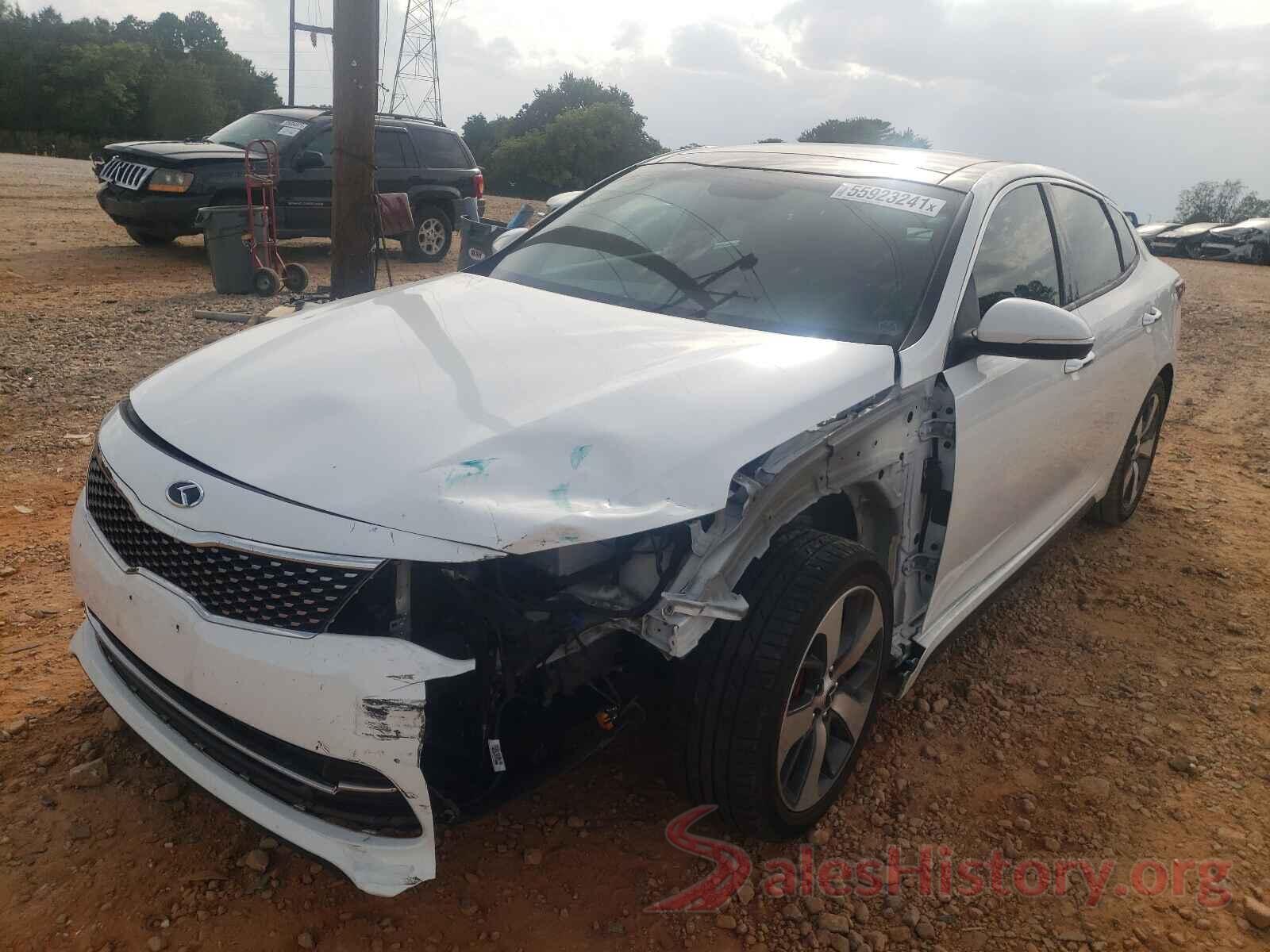 5XXGW4L22GG027341 2016 KIA OPTIMA