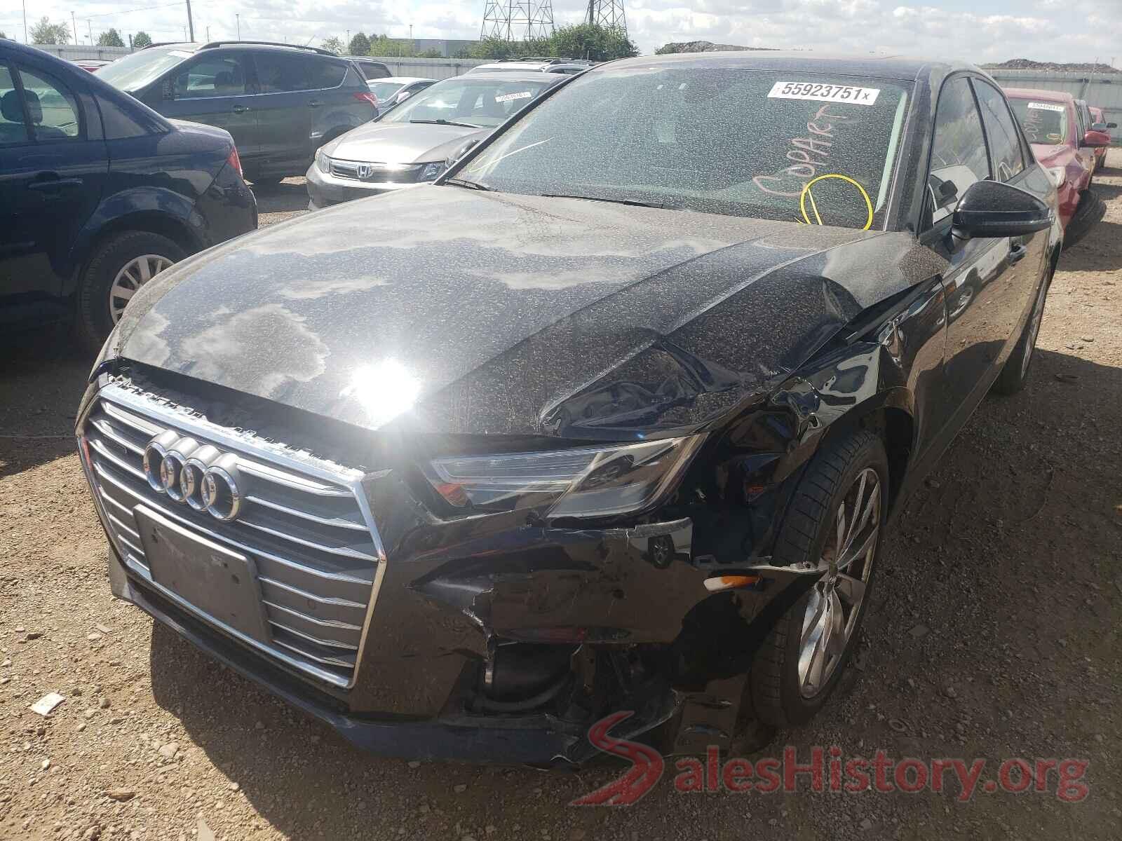 WAUANAF41HN001515 2017 AUDI A4