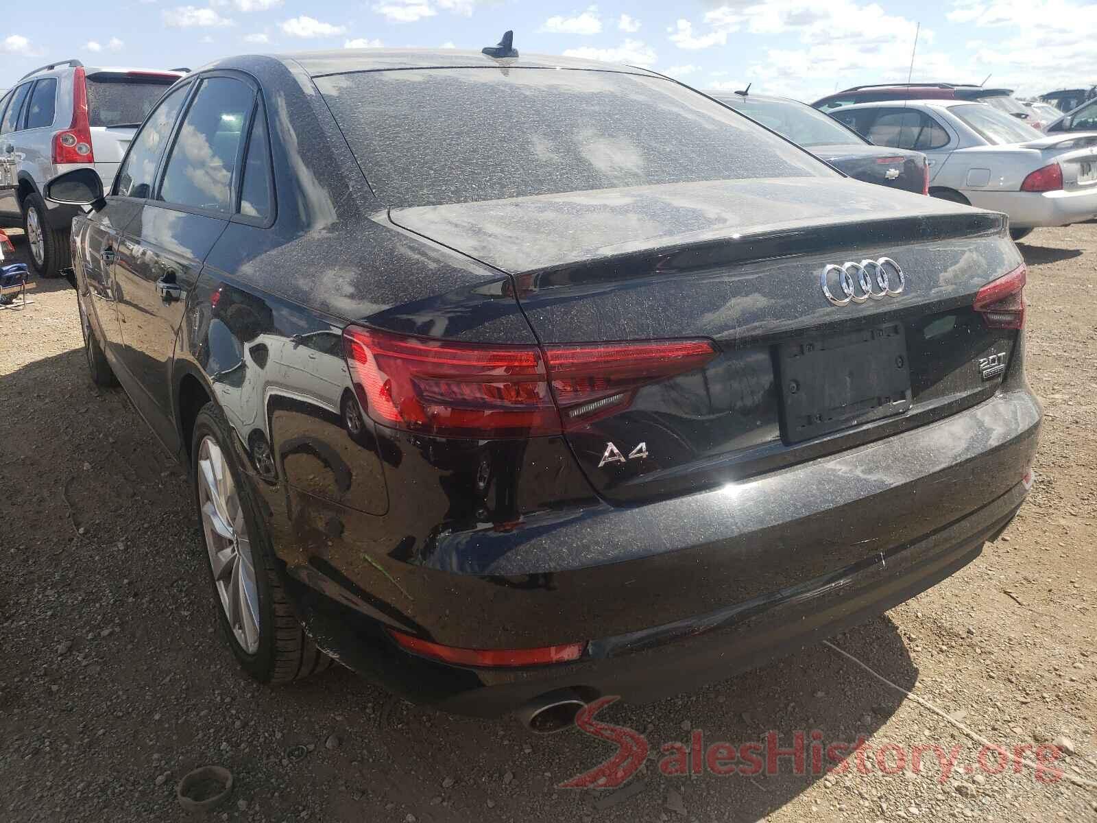 WAUANAF41HN001515 2017 AUDI A4