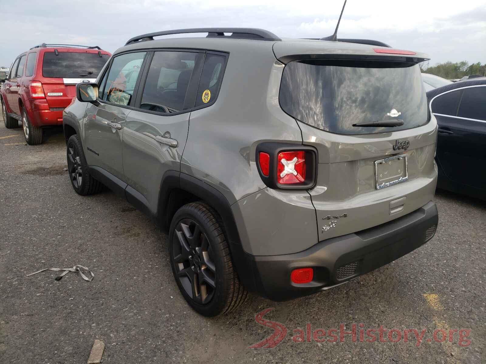 ZACNJDBB3MPM57701 2021 JEEP RENEGADE