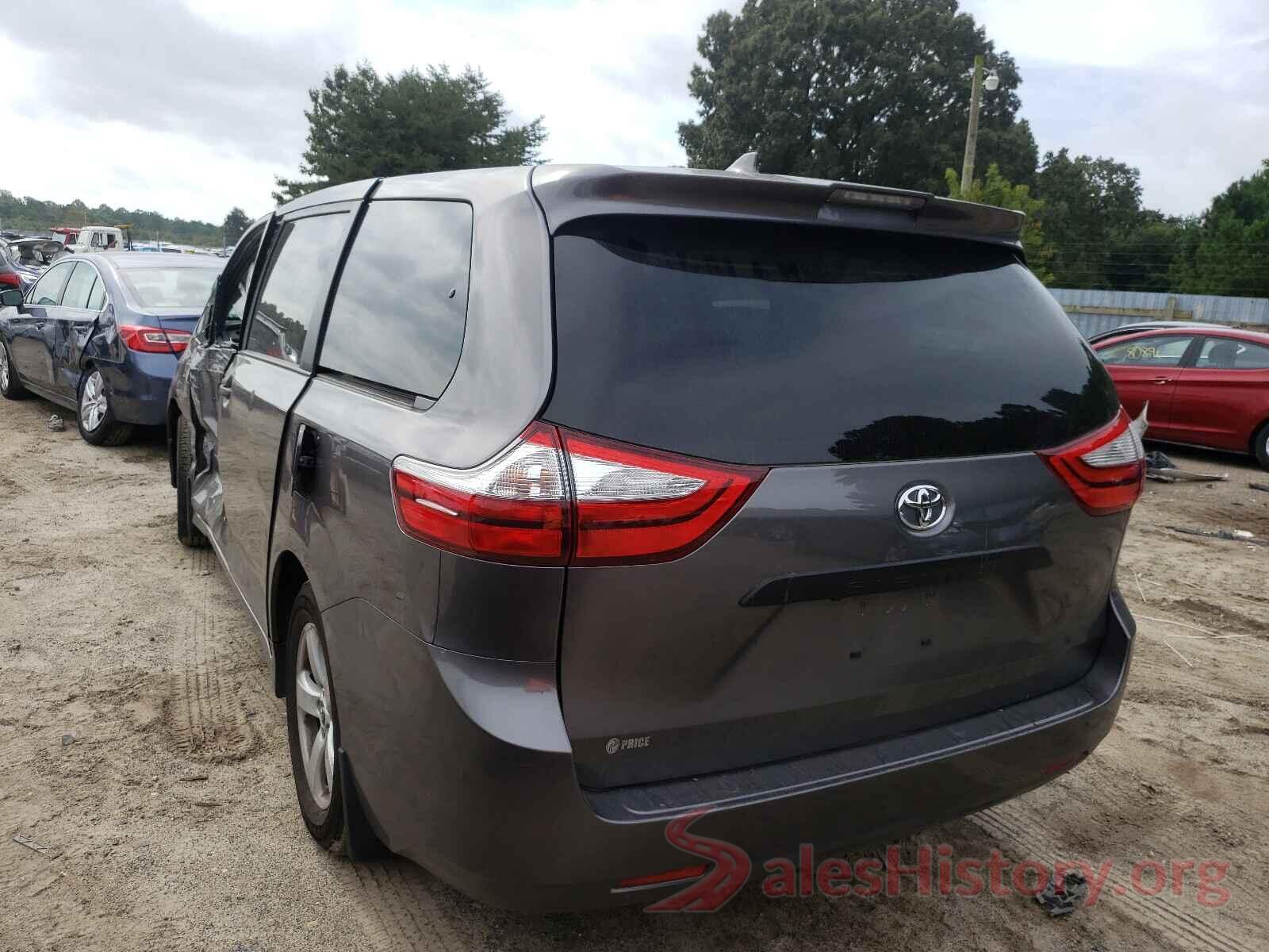 5TDZZ3DC9KS966415 2019 TOYOTA SIENNA