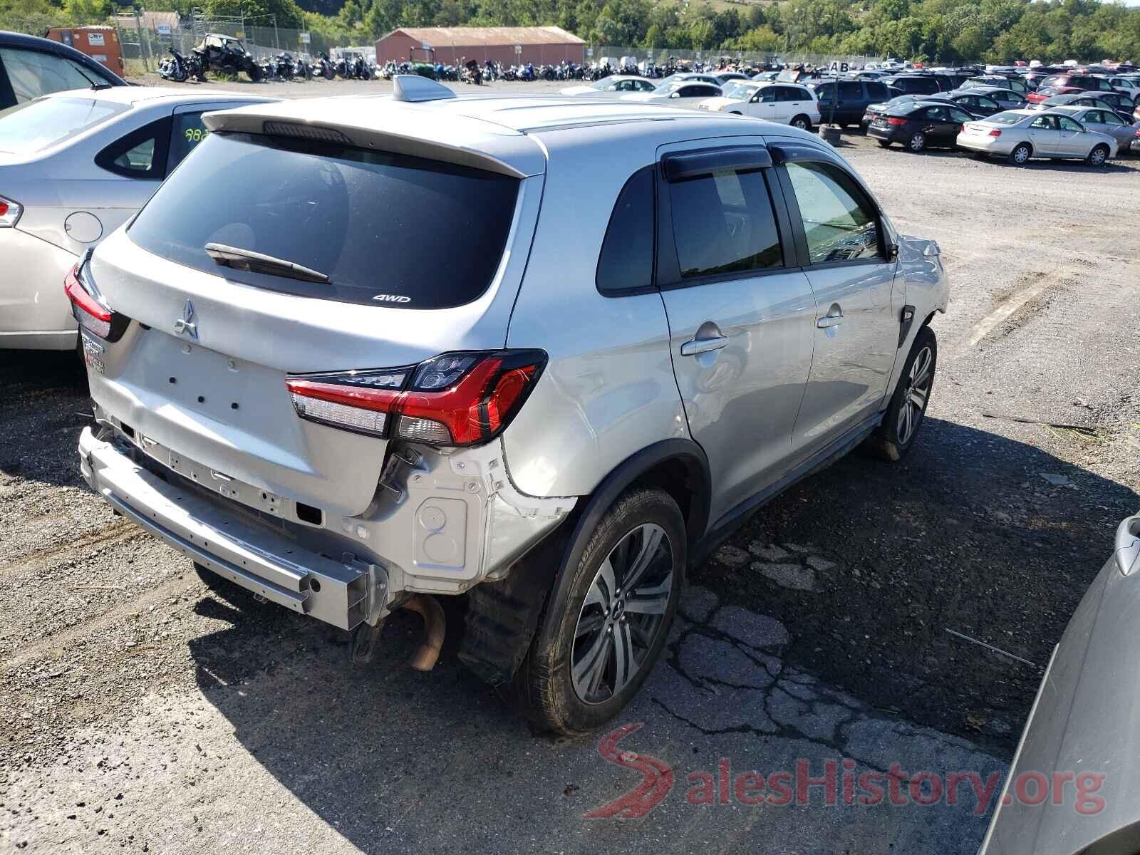 JA4AR3AU5LU027733 2020 MITSUBISHI OUTLANDER