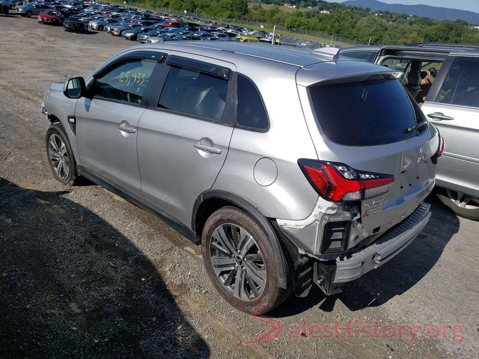 JA4AR3AU5LU027733 2020 MITSUBISHI OUTLANDER