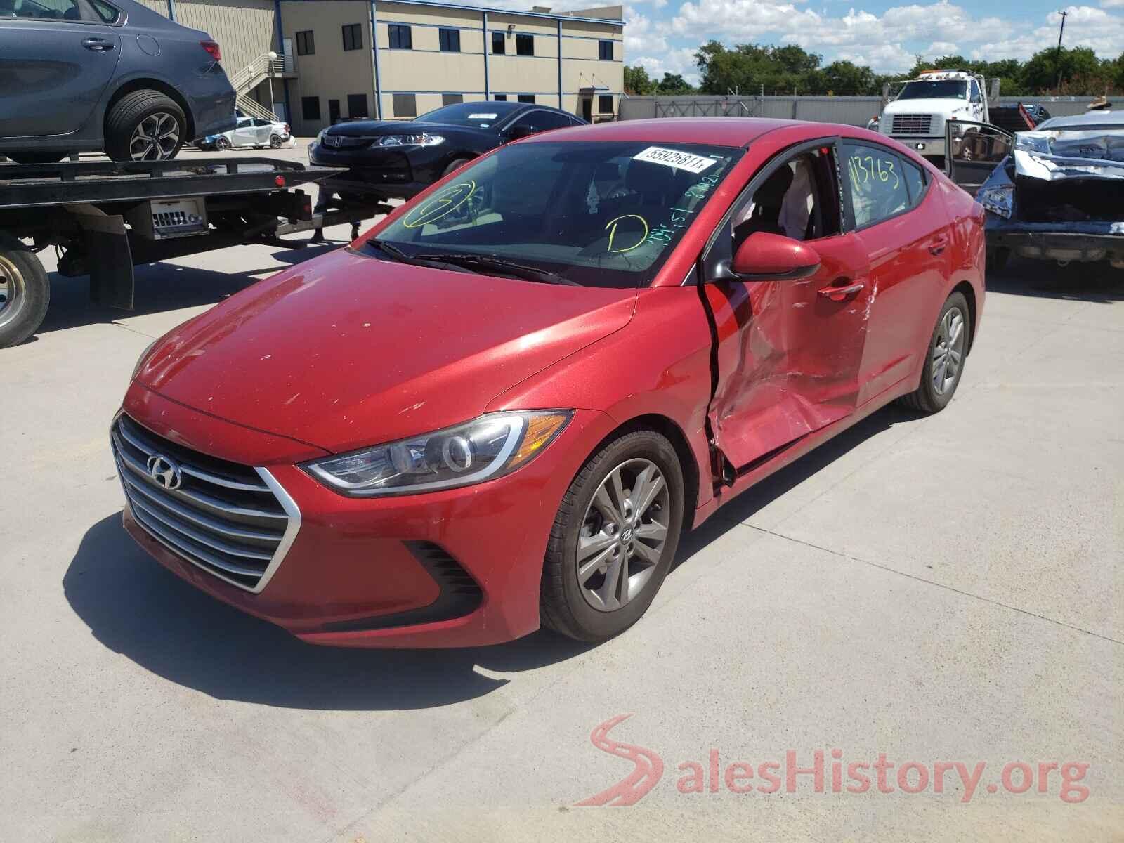 5NPD84LF8HH005270 2017 HYUNDAI ELANTRA