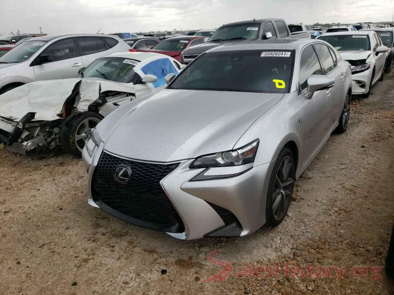 JTHBZ1BL1GA007442 2016 LEXUS GS350