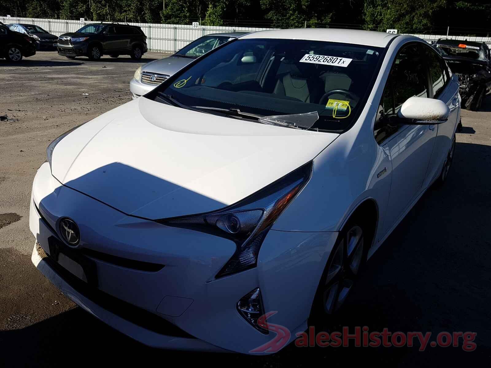 JTDKARFU2G3018965 2016 TOYOTA PRIUS