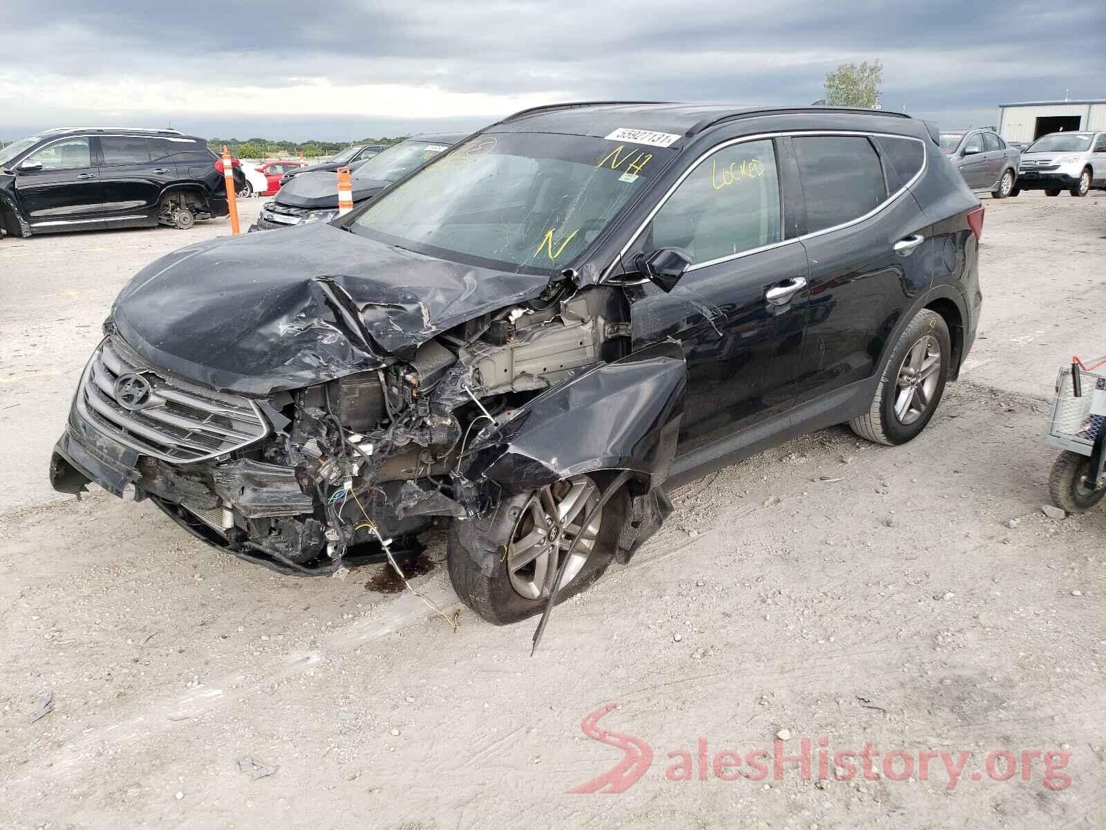 5XYZU3LB6HG421592 2017 HYUNDAI SANTA FE