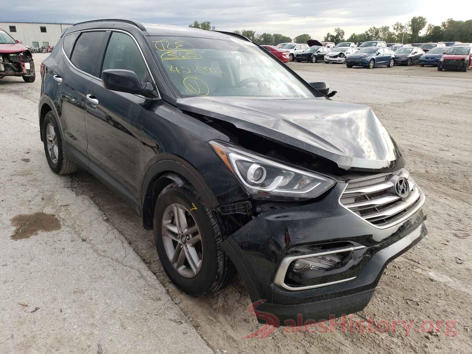 5XYZU3LB6HG421592 2017 HYUNDAI SANTA FE