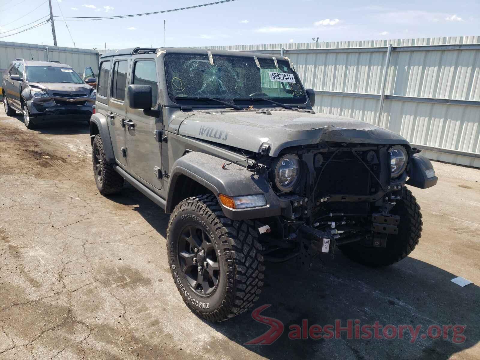 1C4HJXDN6LW326126 2020 JEEP WRANGLER