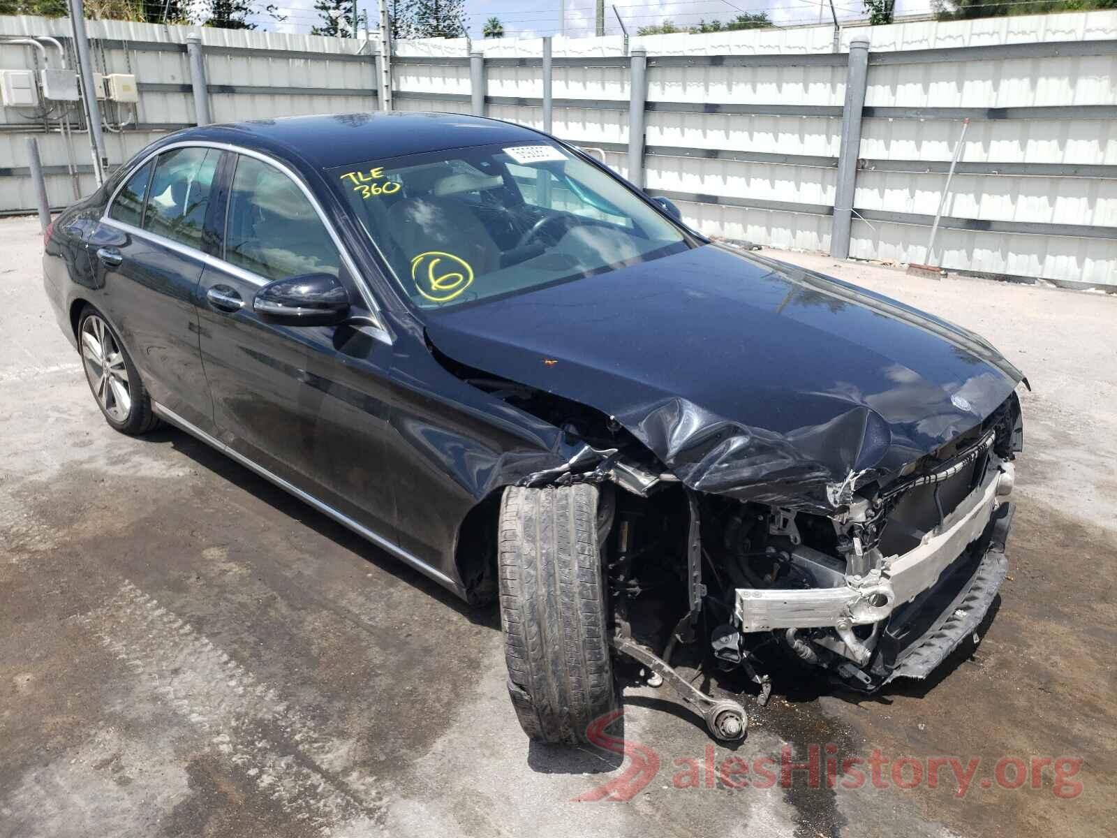 55SWF4JB9HU213900 2017 MERCEDES-BENZ C-CLASS