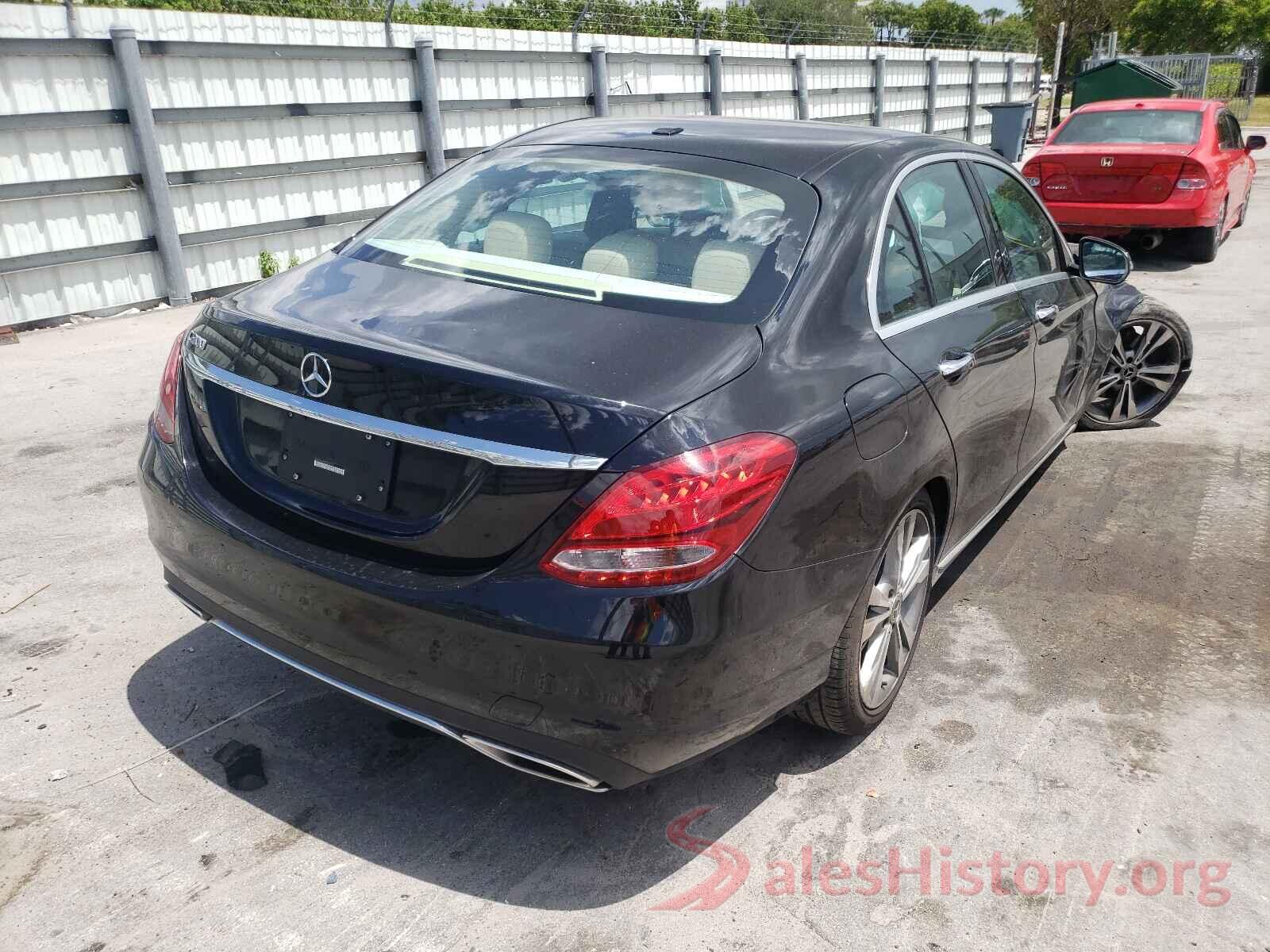 55SWF4JB9HU213900 2017 MERCEDES-BENZ C-CLASS