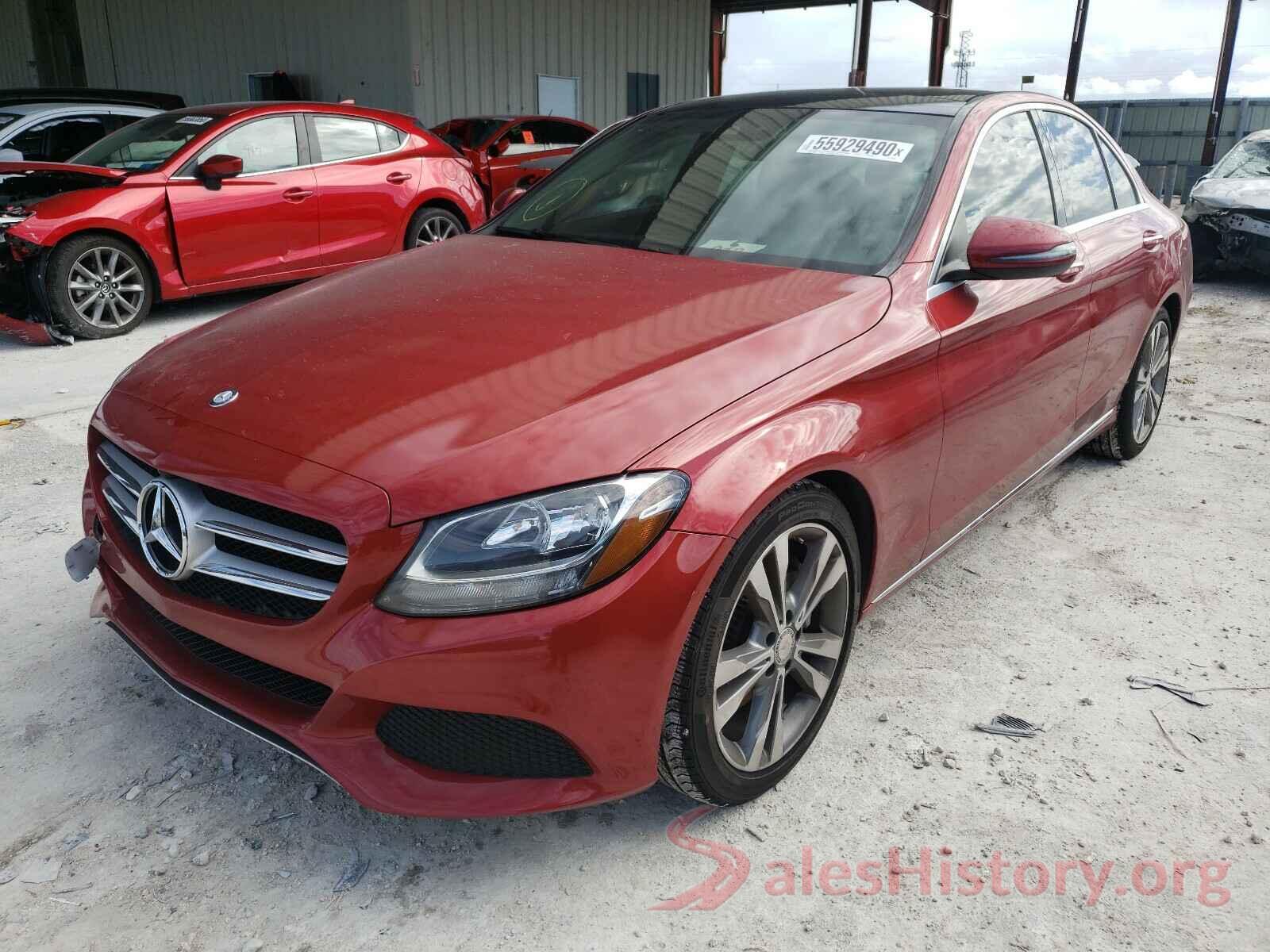 55SWF4JB6GU141875 2016 MERCEDES-BENZ C CLASS