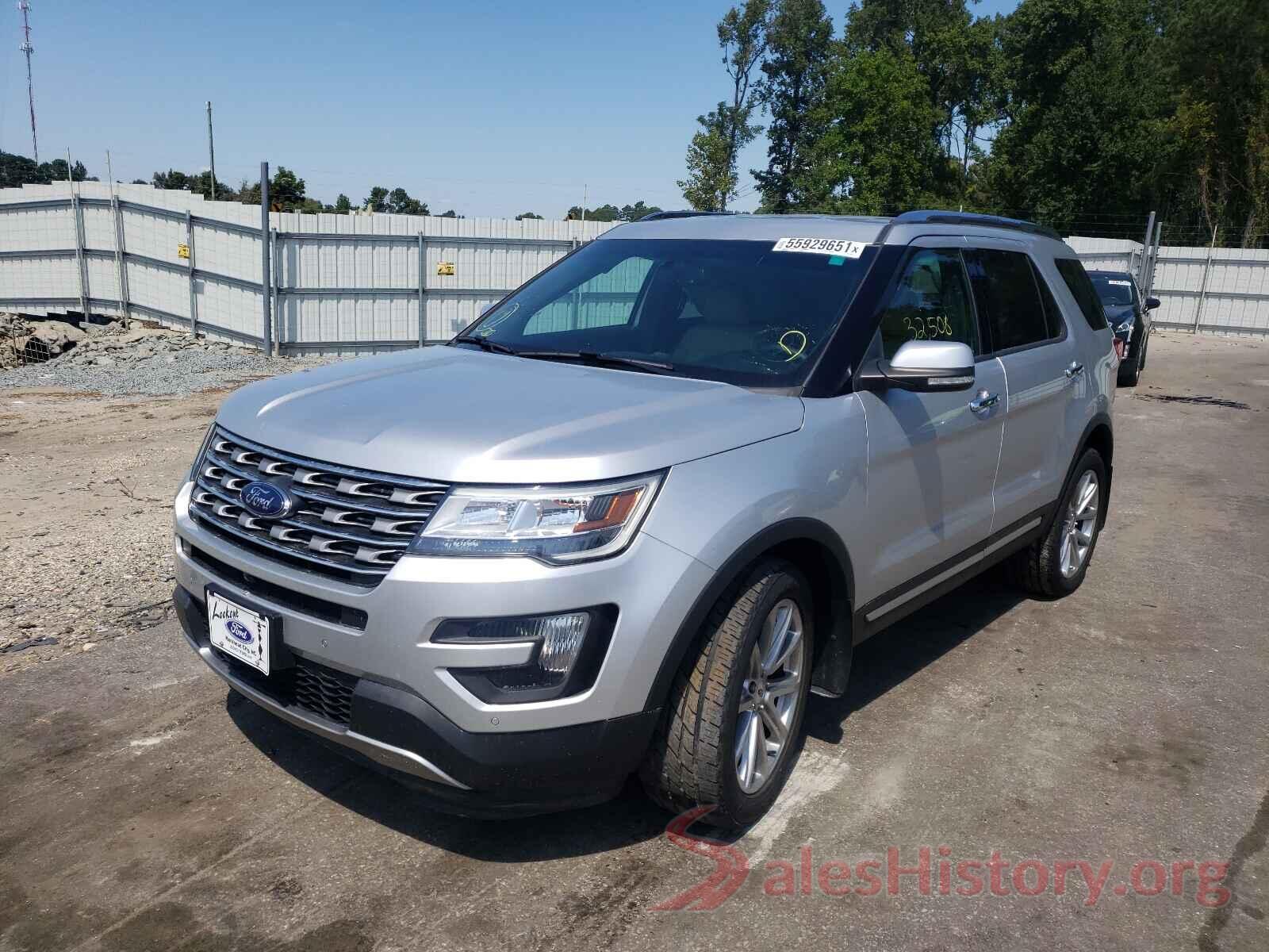 1FM5K8F8XGGA32205 2016 FORD EXPLORER