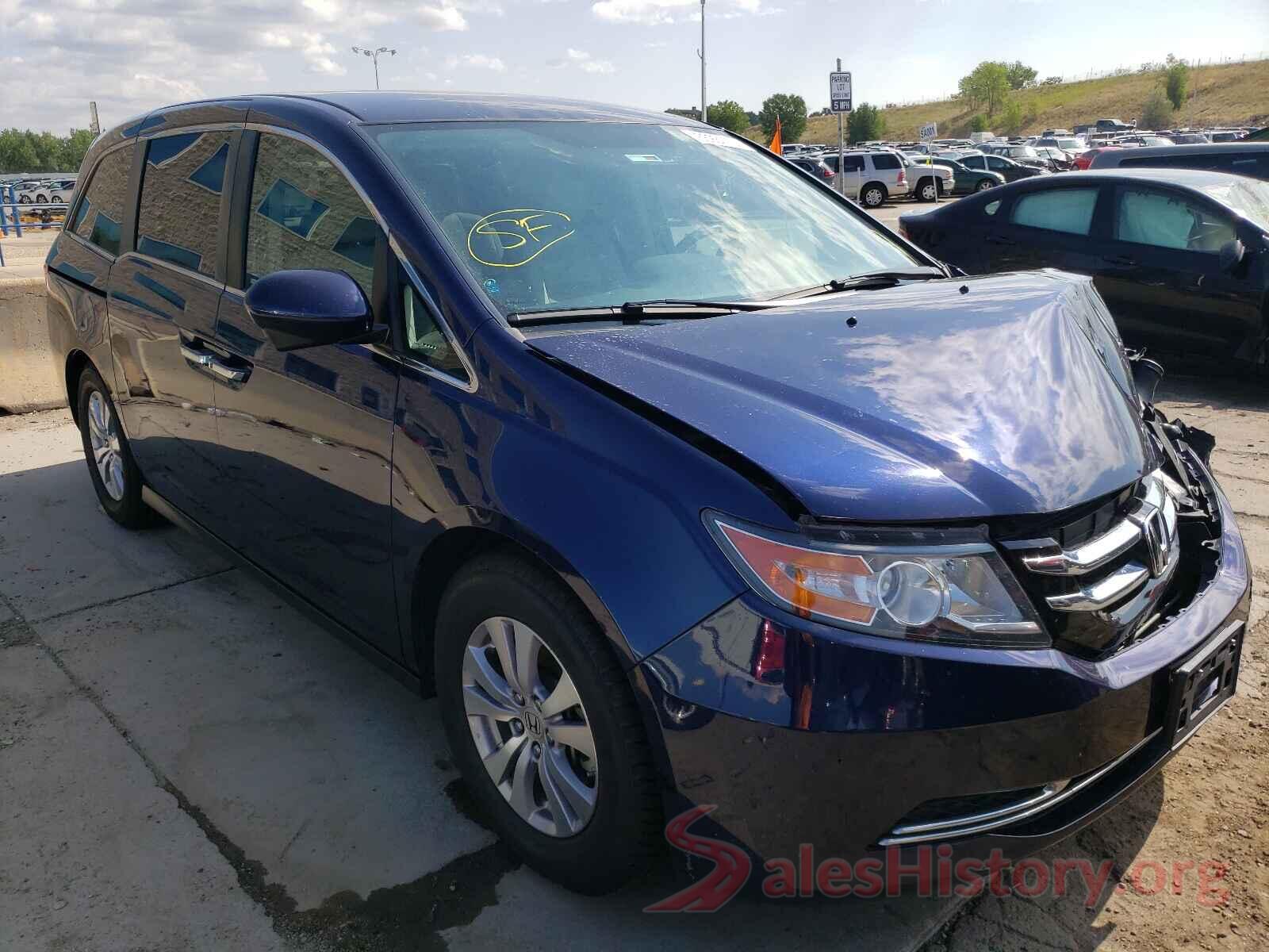 5FNRL5H32GB076874 2016 HONDA ODYSSEY