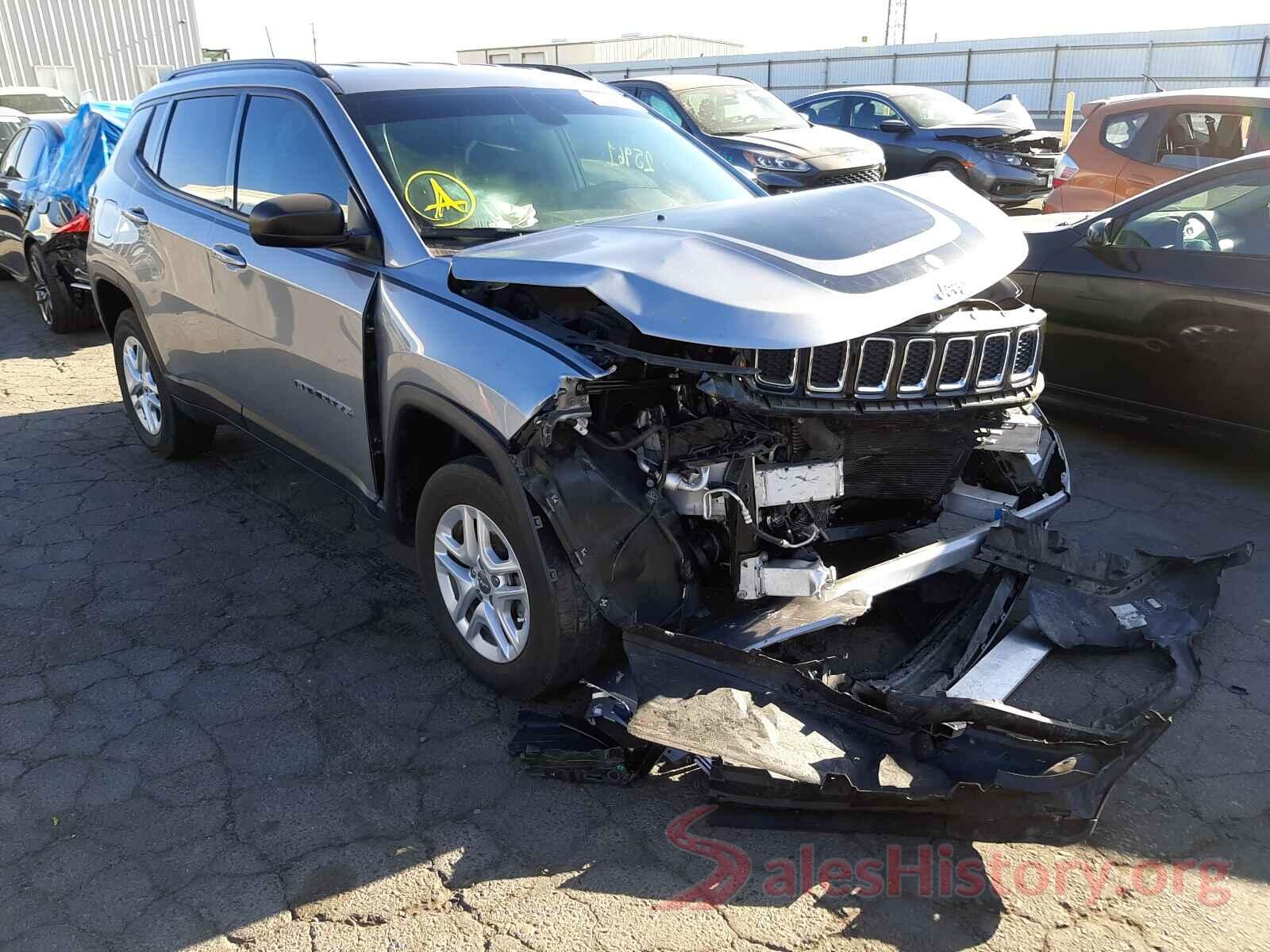 3C4NJDAB3JT261640 2018 JEEP COMPASS