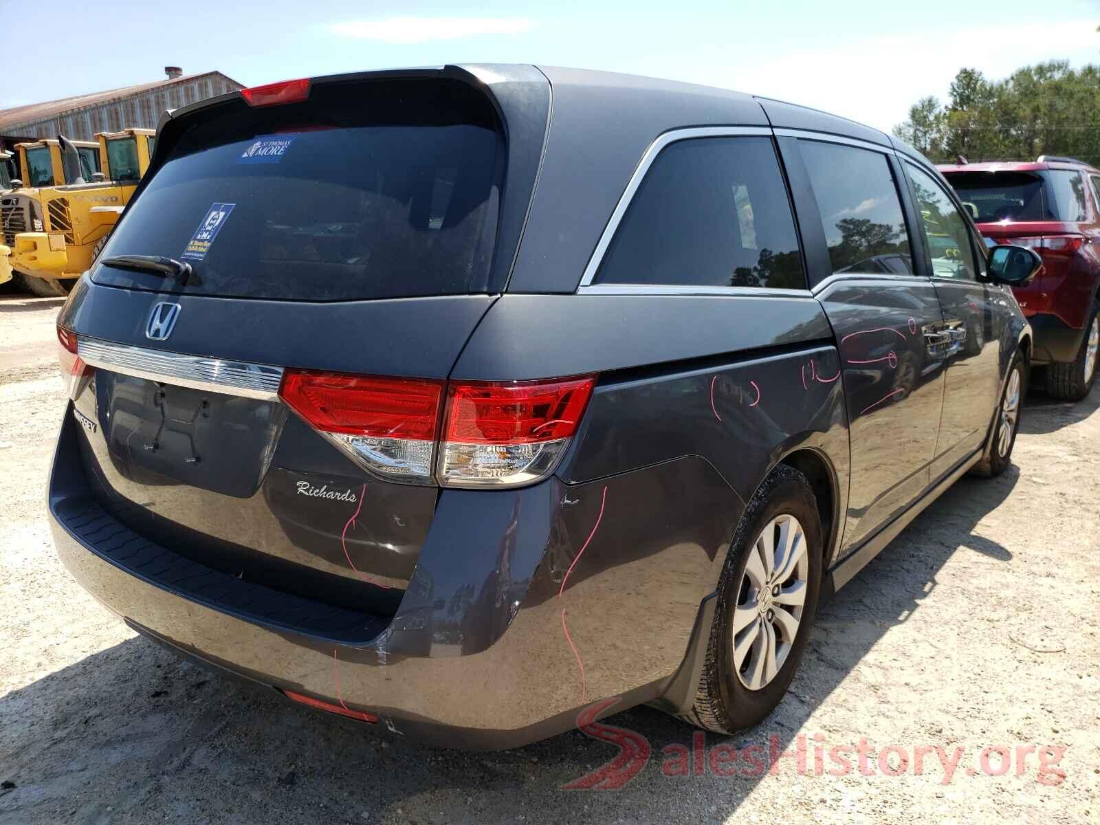 5FNRL5H68GB068840 2016 HONDA ODYSSEY