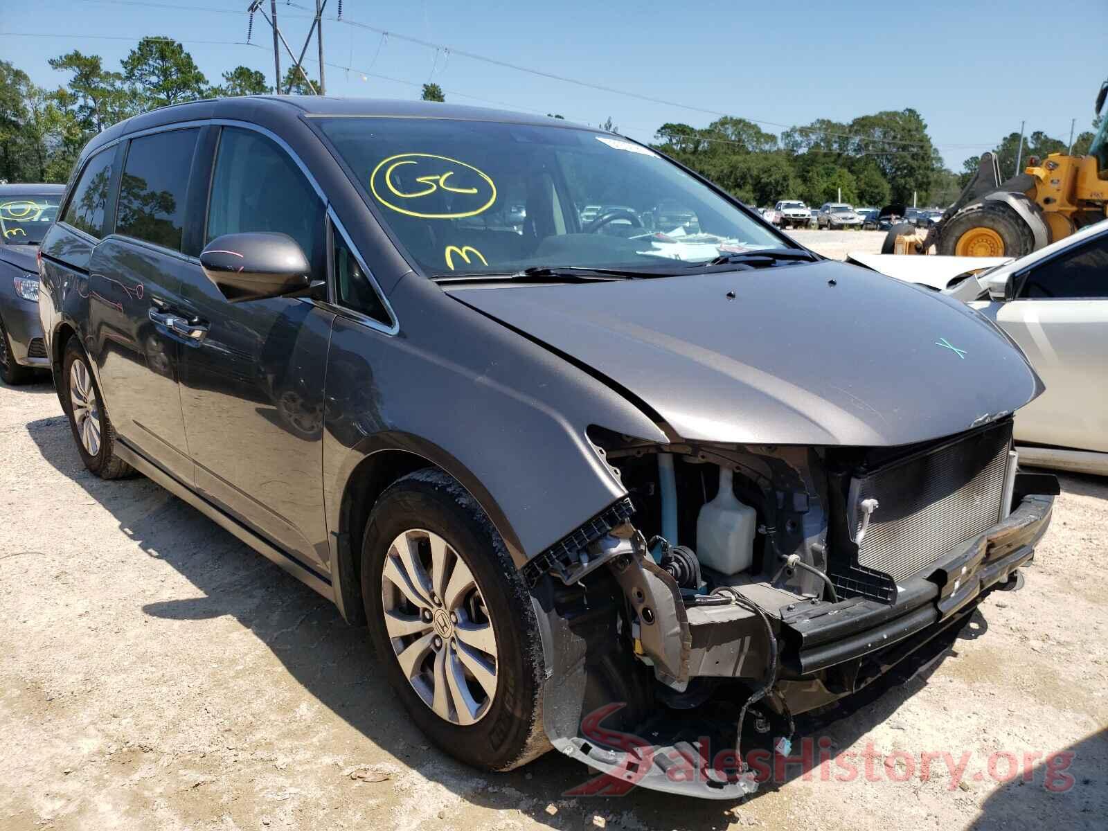 5FNRL5H68GB068840 2016 HONDA ODYSSEY