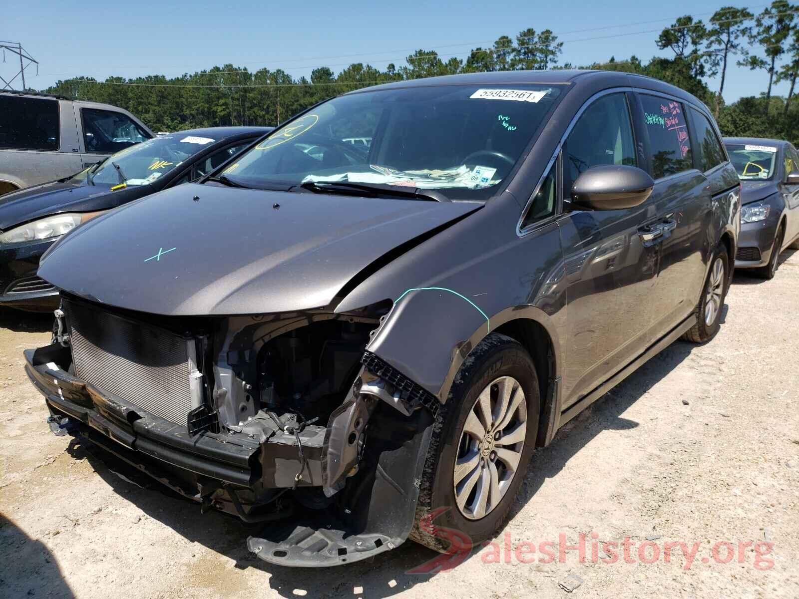 5FNRL5H68GB068840 2016 HONDA ODYSSEY