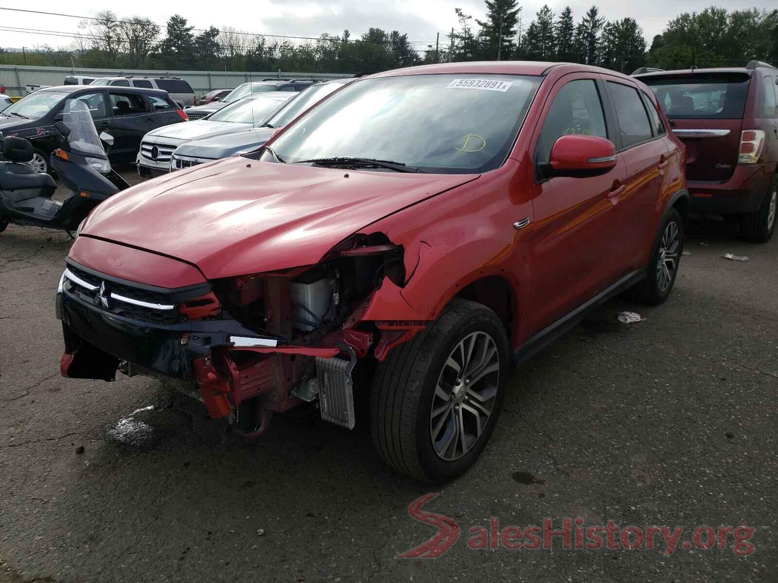 JA4AP3AU0JU024614 2018 MITSUBISHI OUTLANDER