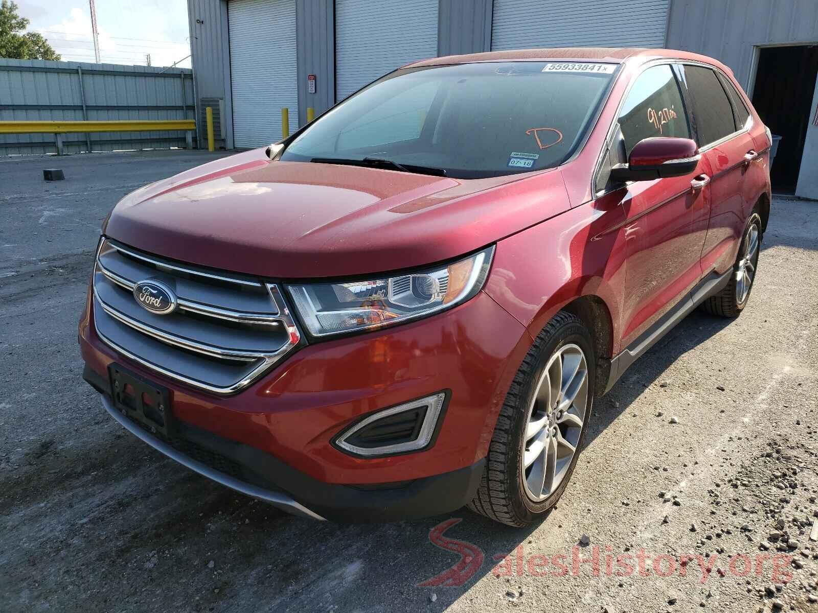 2FMPK3K93GBC17357 2016 FORD EDGE