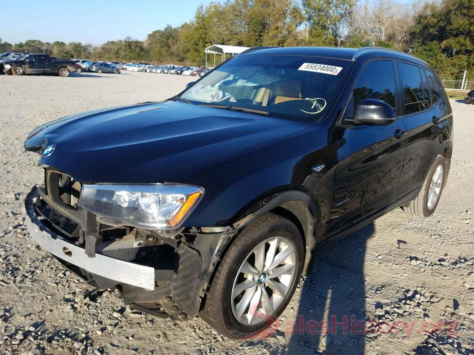 5UXWX9C52H0T09464 2017 BMW X3