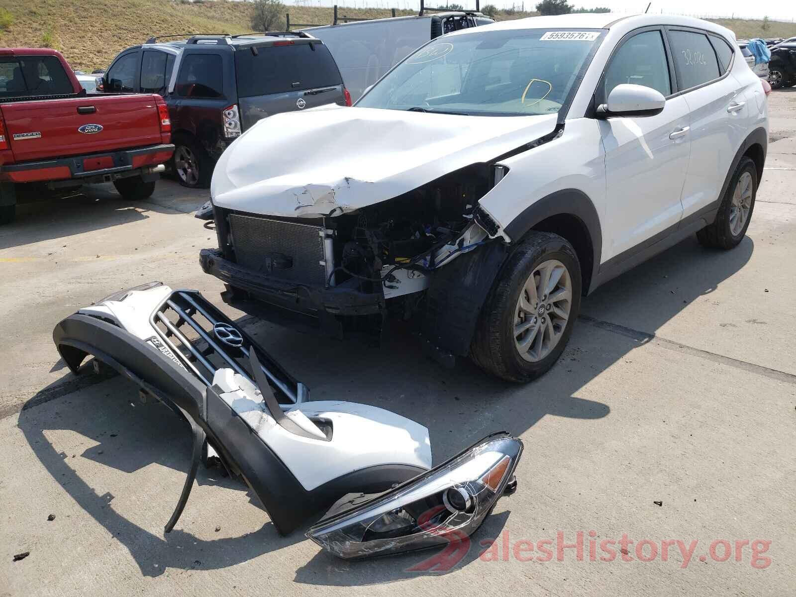 KM8J23A40JU691490 2018 HYUNDAI TUCSON