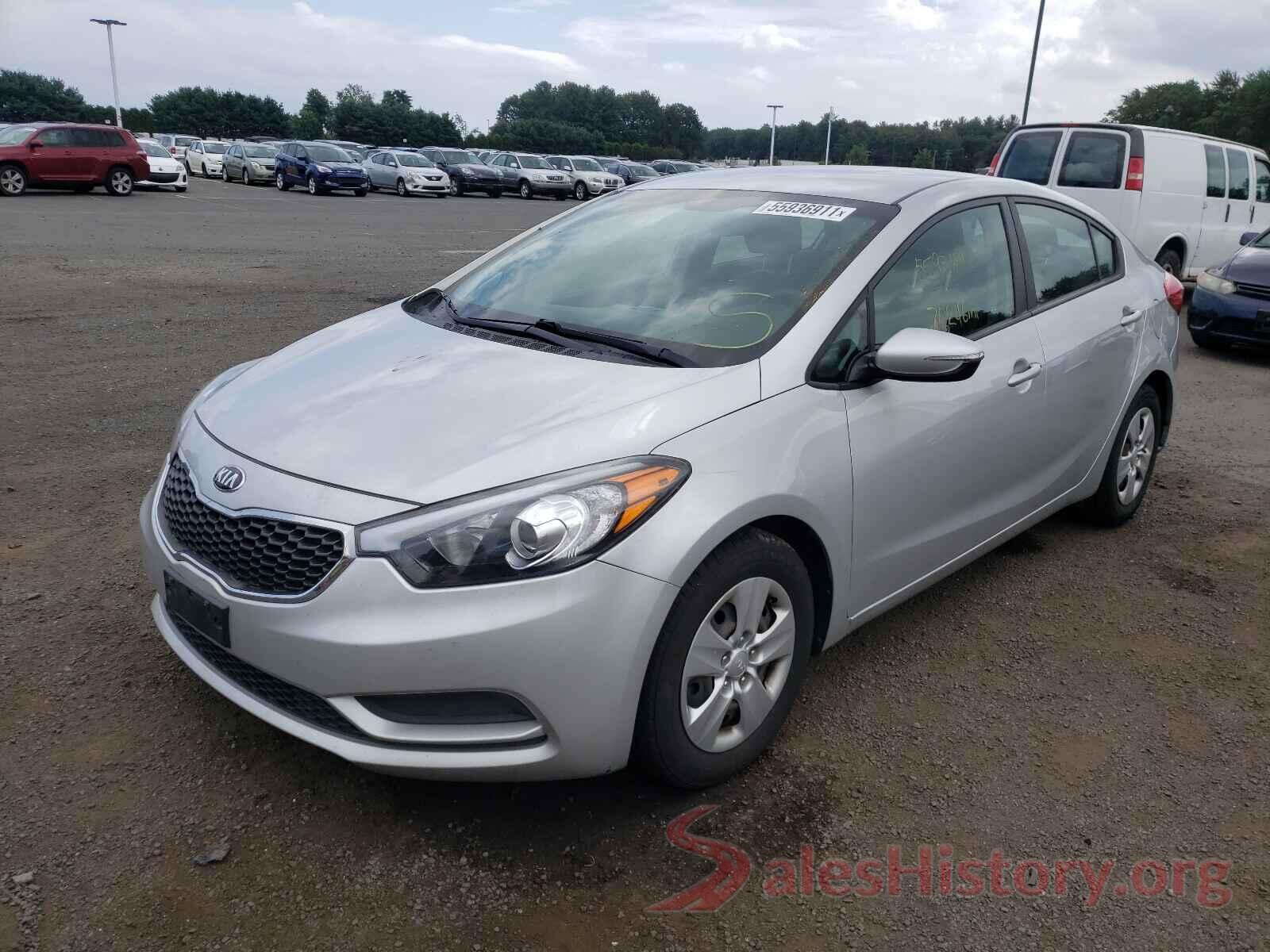 KNAFX4A64G5526576 2016 KIA FORTE