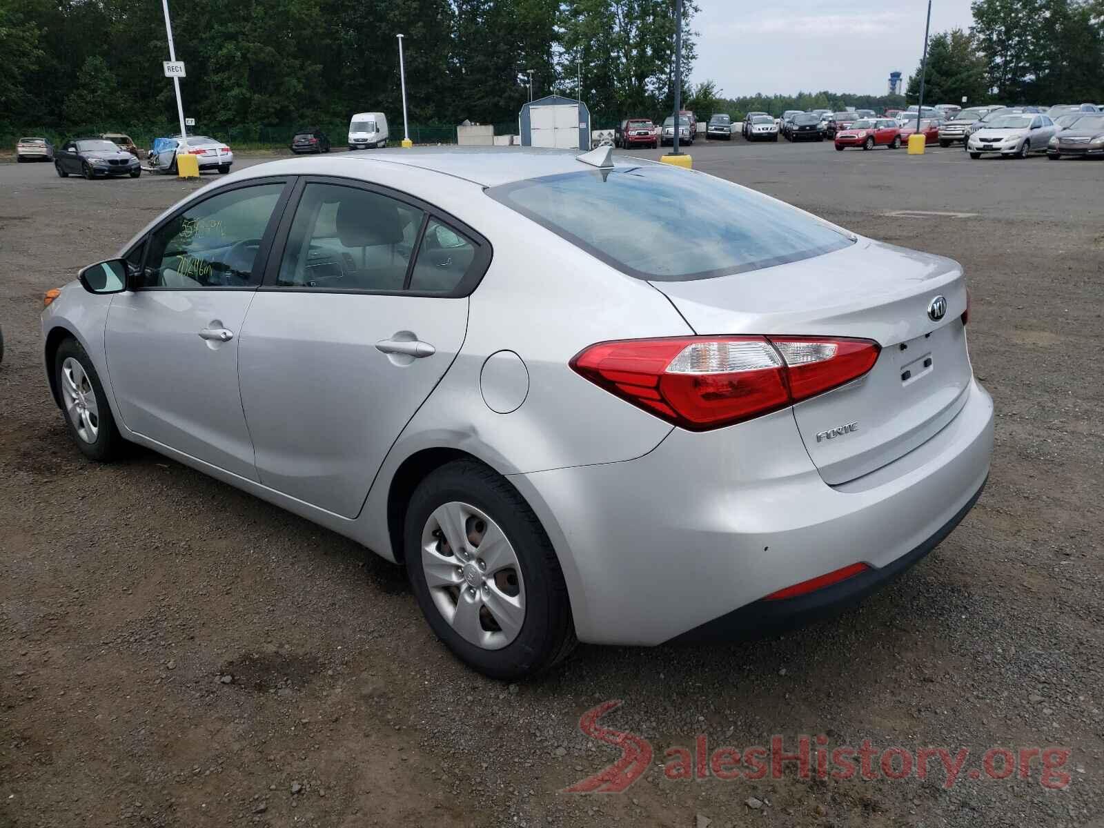 KNAFX4A64G5526576 2016 KIA FORTE