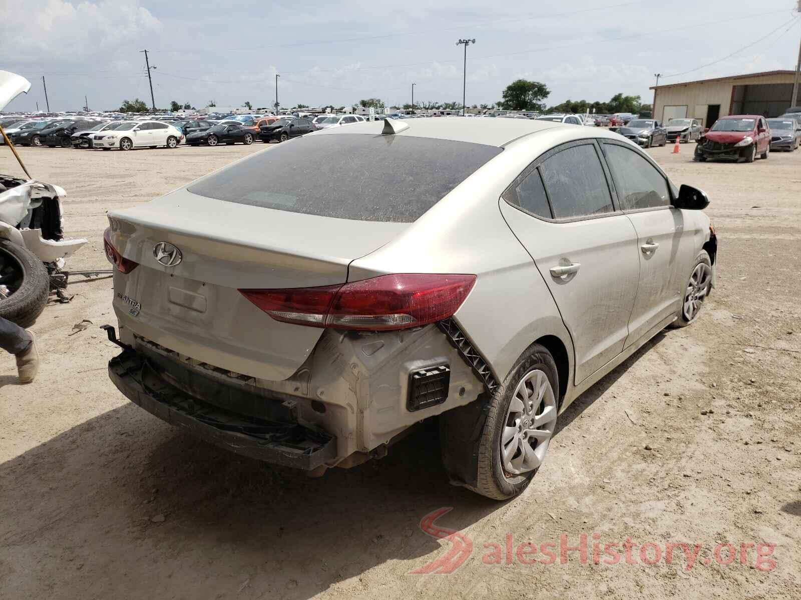 5NPD74LF5HH172608 2017 HYUNDAI ELANTRA