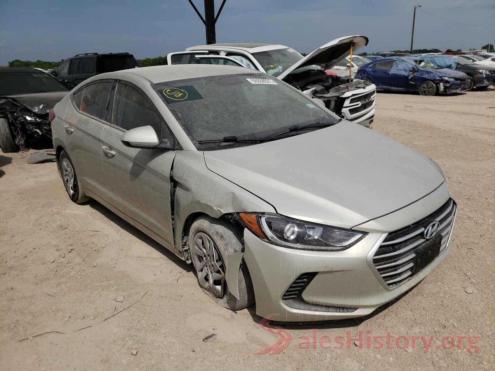 5NPD74LF5HH172608 2017 HYUNDAI ELANTRA