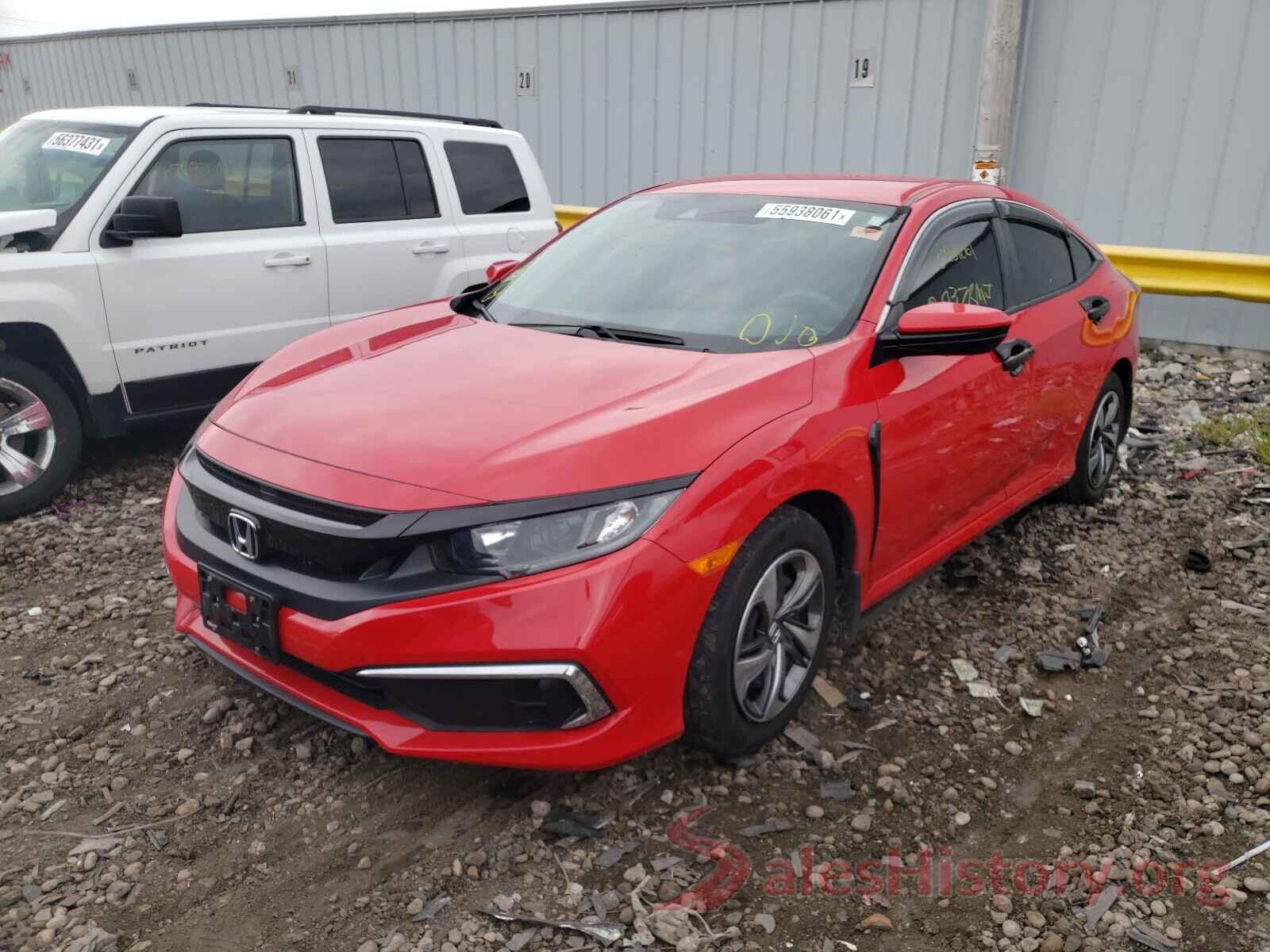 2HGFC2F67KH552006 2019 HONDA CIVIC