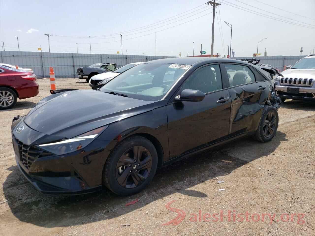 5NPLM4AG5MH009970 2021 HYUNDAI ELANTRA