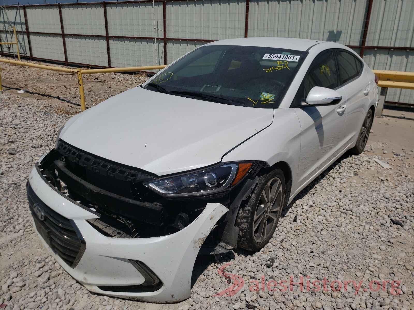 5NPD84LF7JH215624 2018 HYUNDAI ELANTRA