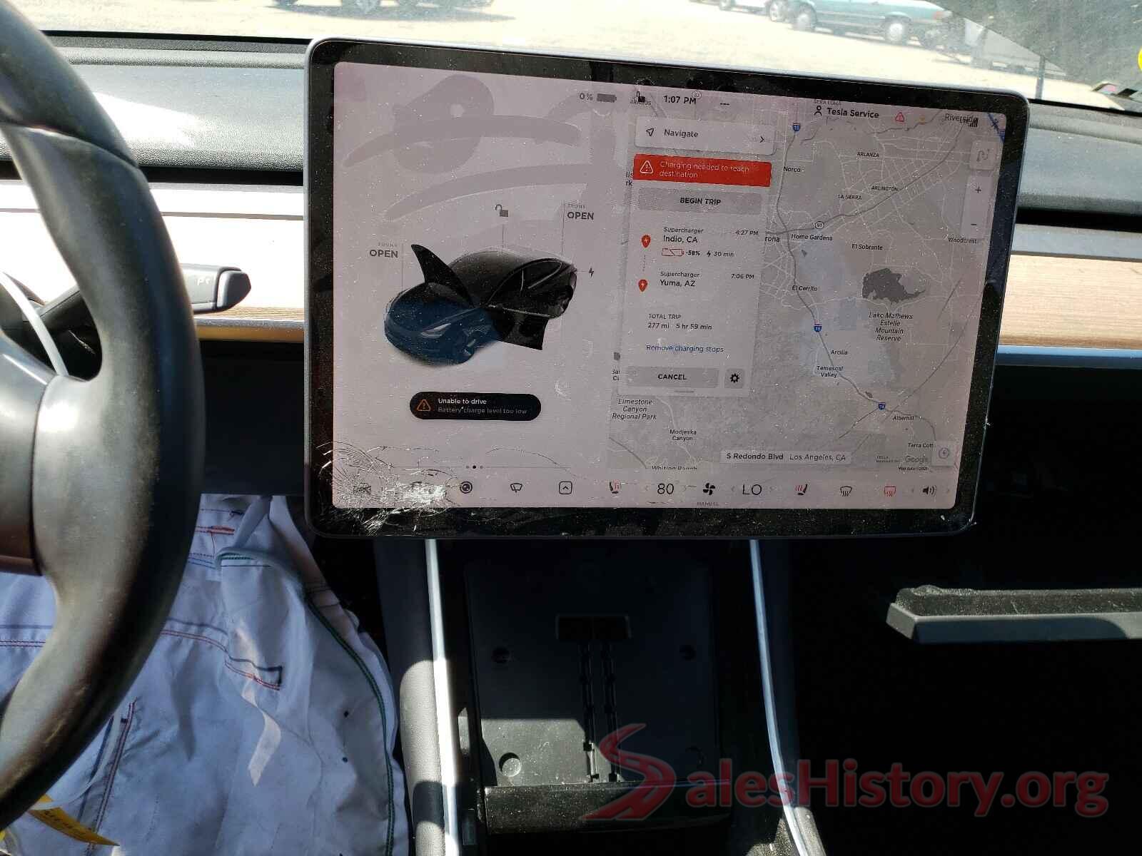 5YJ3E1EA3KF345534 2019 TESLA MODEL 3