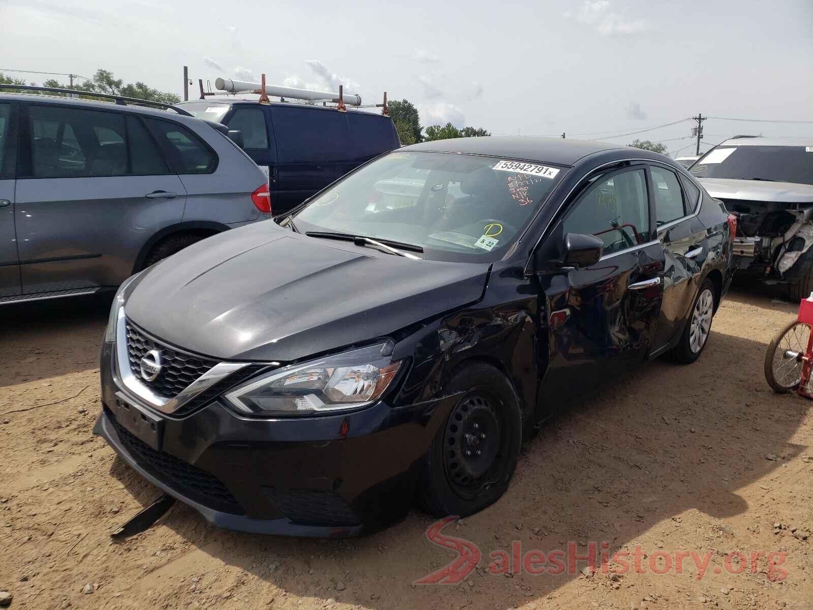 3N1AB7AP8HL706198 2017 NISSAN SENTRA