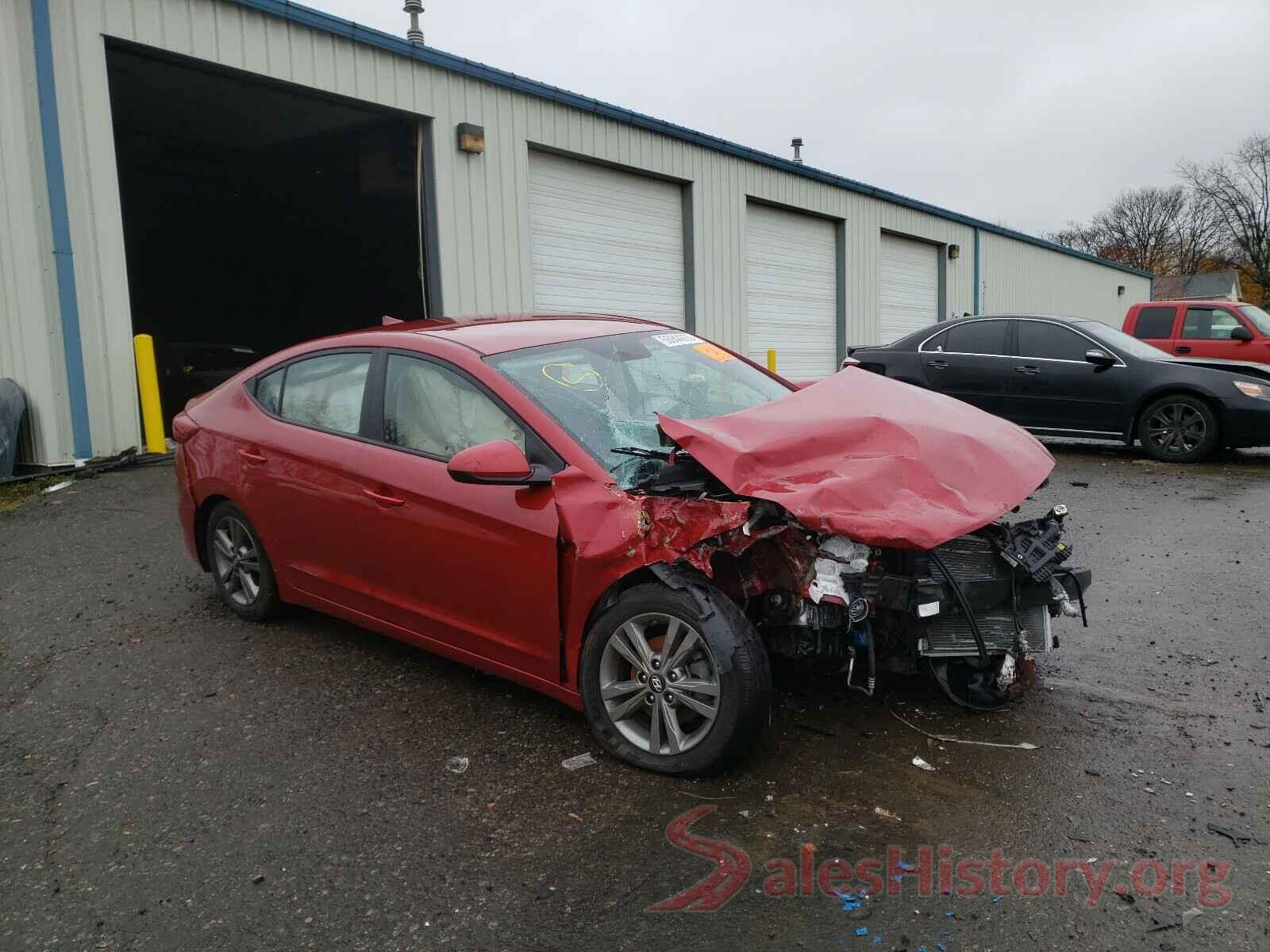 5NPD84LF2JH240236 2018 HYUNDAI ELANTRA