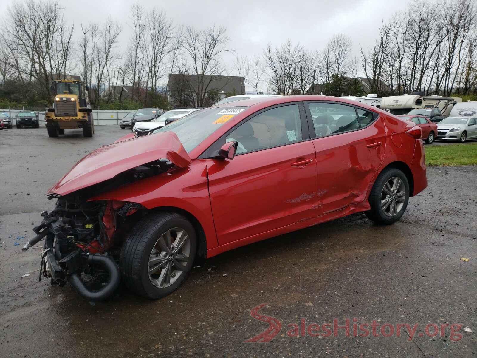 5NPD84LF2JH240236 2018 HYUNDAI ELANTRA