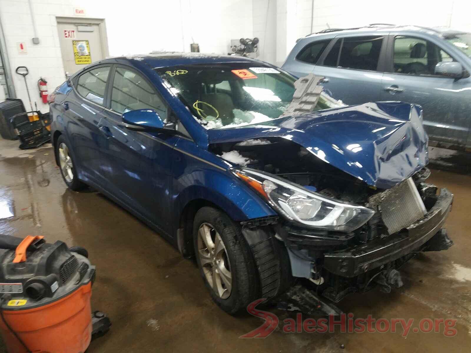 KMHDH4AEXGU528087 2016 HYUNDAI ELANTRA